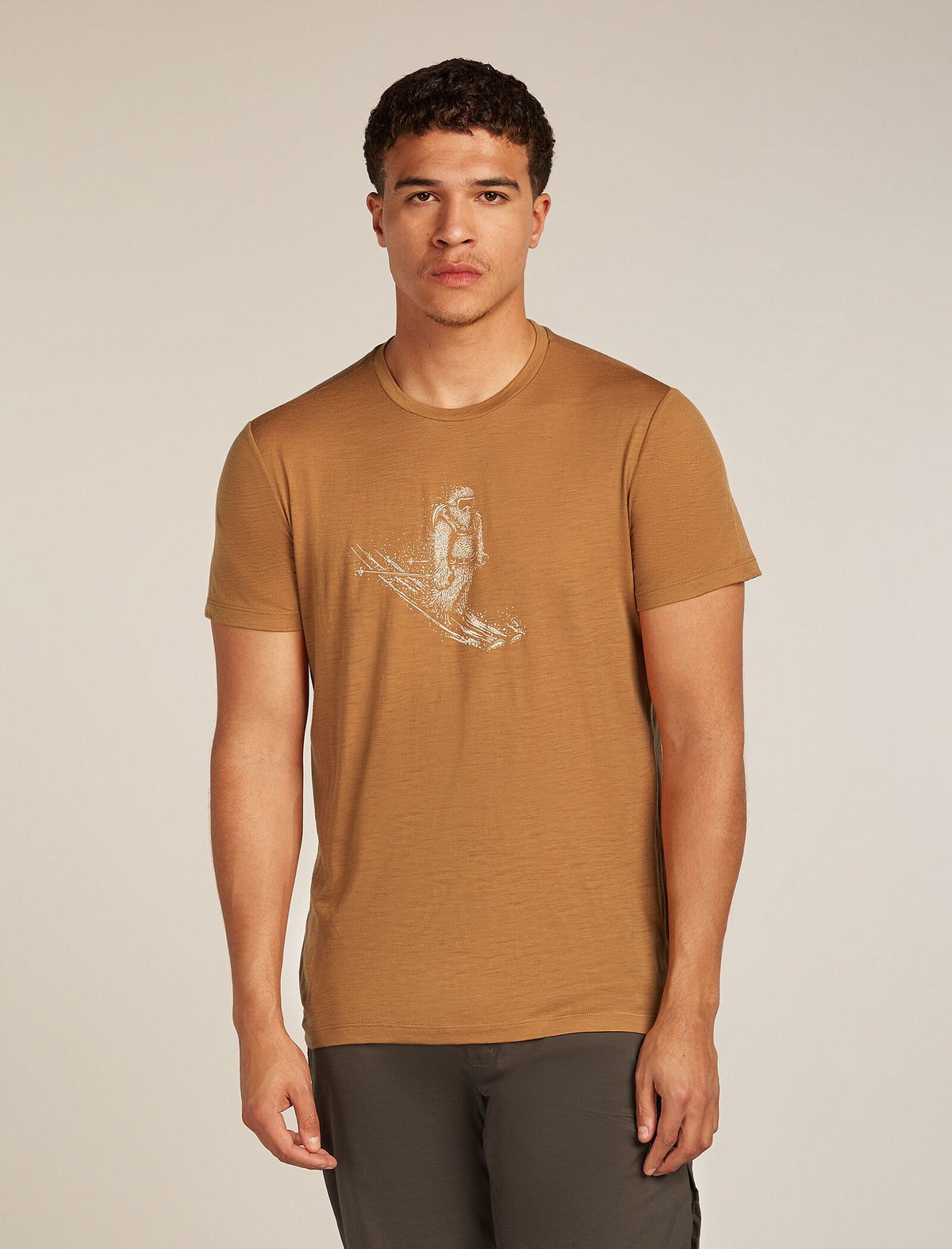 T-shirt 150 Tech Lite en mérinos, Skiing Yeti Homme Trail - 1