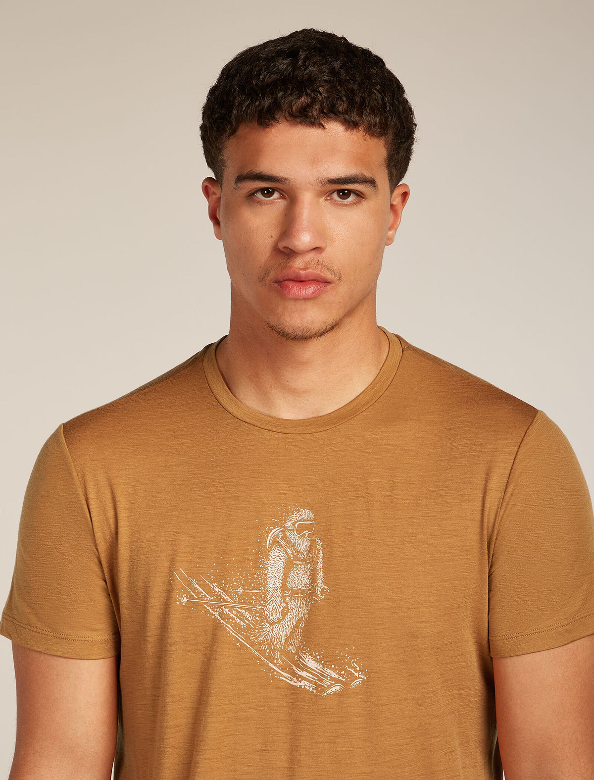 T-shirt 150 Tech Lite en mérinos, Skiing Yeti Homme Trail - 5