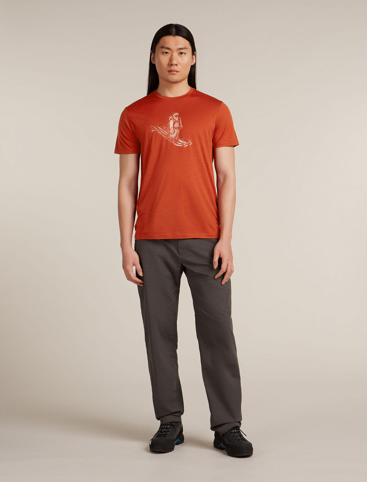 Men's Merino 150 Tech Lite Short Sleeve T-Shirt Skiing Yeti Agate - 3
