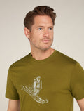 Men's Merino 150 Tech Lite Short Sleeve T-Shirt Skiing Yeti Algae - 5