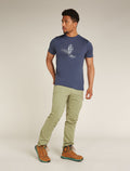 T-shirt 150 Tech Lite en mérinos, Skiing Yeti Homme Graphite - 4