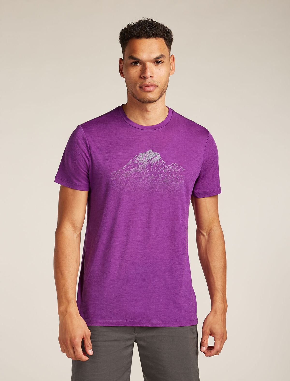 Men's Merino 150 Tech Lite Short Sleeve T-Shirt Rising Light Passion - 1