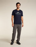 Men's Merino 150 Tech Lite Short Sleeve T-Shirt Rising Light Glacier - 3