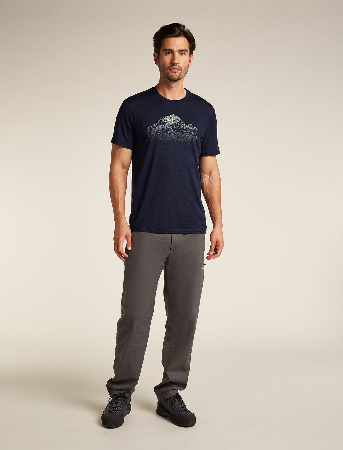 Men's Merino 150 Tech Lite Short Sleeve T-Shirt Rising Light Glacier - 3