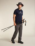 Men's Merino 150 Tech Lite Short Sleeve T-Shirt Rising Light Glacier - 4