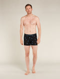 Men's Merino 150 Anatomica Boxers Ski Day Black/Aop - 3