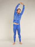 Men's Merino 200 Oasis Thermal Leggings Cloud Dye Baja - 2