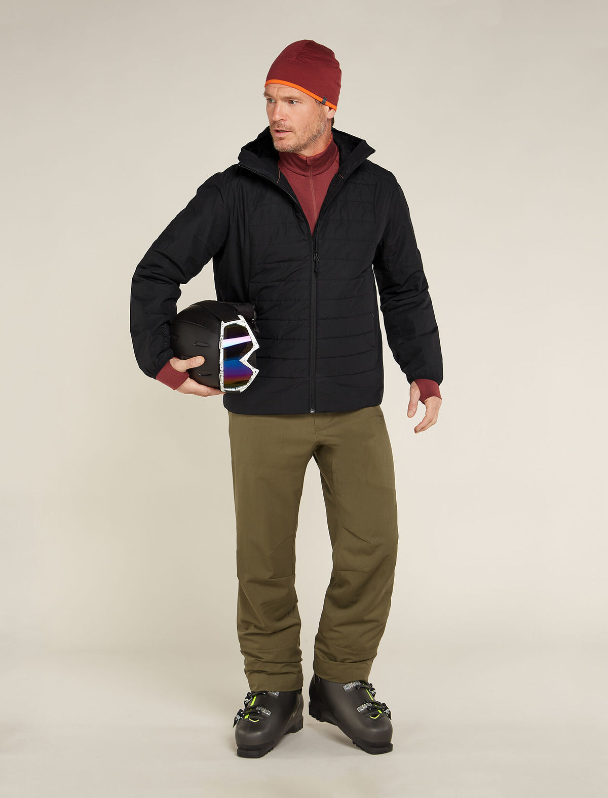 Manteau MerinoLoft™ 1360 Men's Black - 4