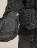 Unisex Merino Blend 960 RealFleece™ High Pile Mittens Jet Hthr/Obsidian - 1