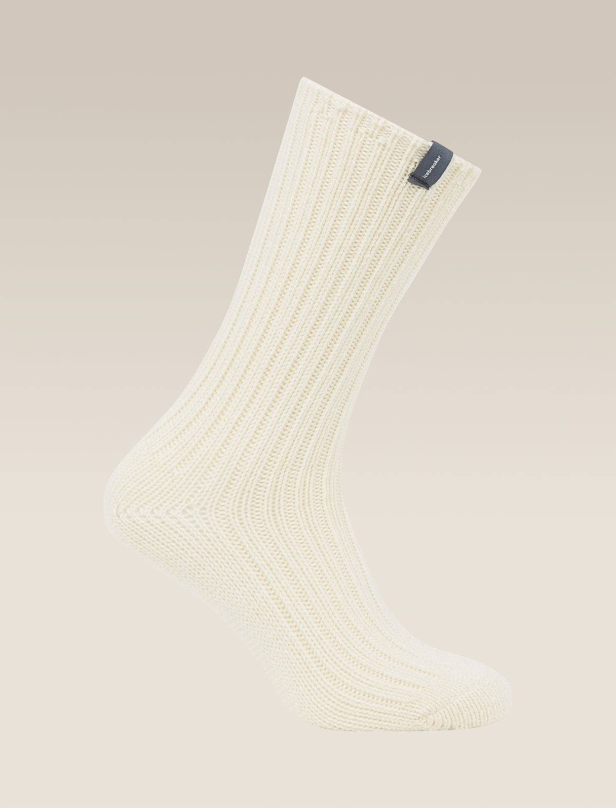 Unisex Merino Ski Lodge Crew Socks Undyed - 1