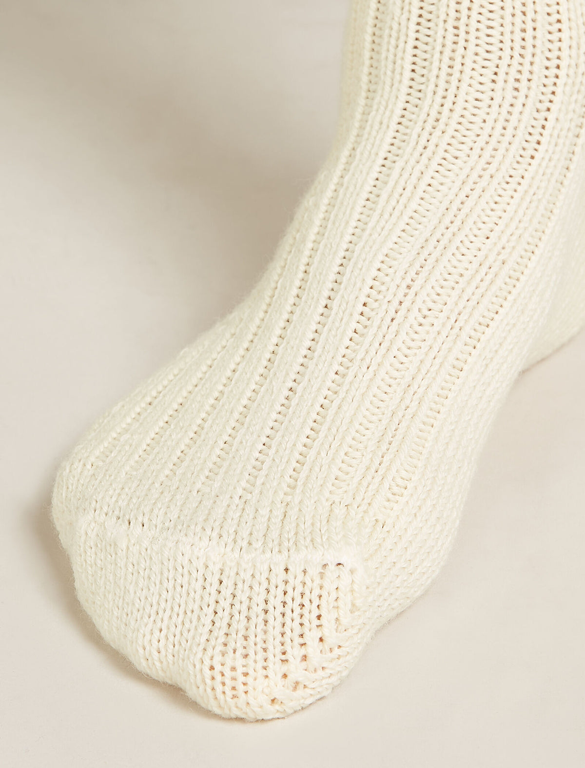 Unisex Merino Ski Lodge Crew Socks Undyed - 3
