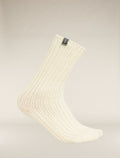 Unisex Merino Ski Lodge Crew Socks Undyed - 7