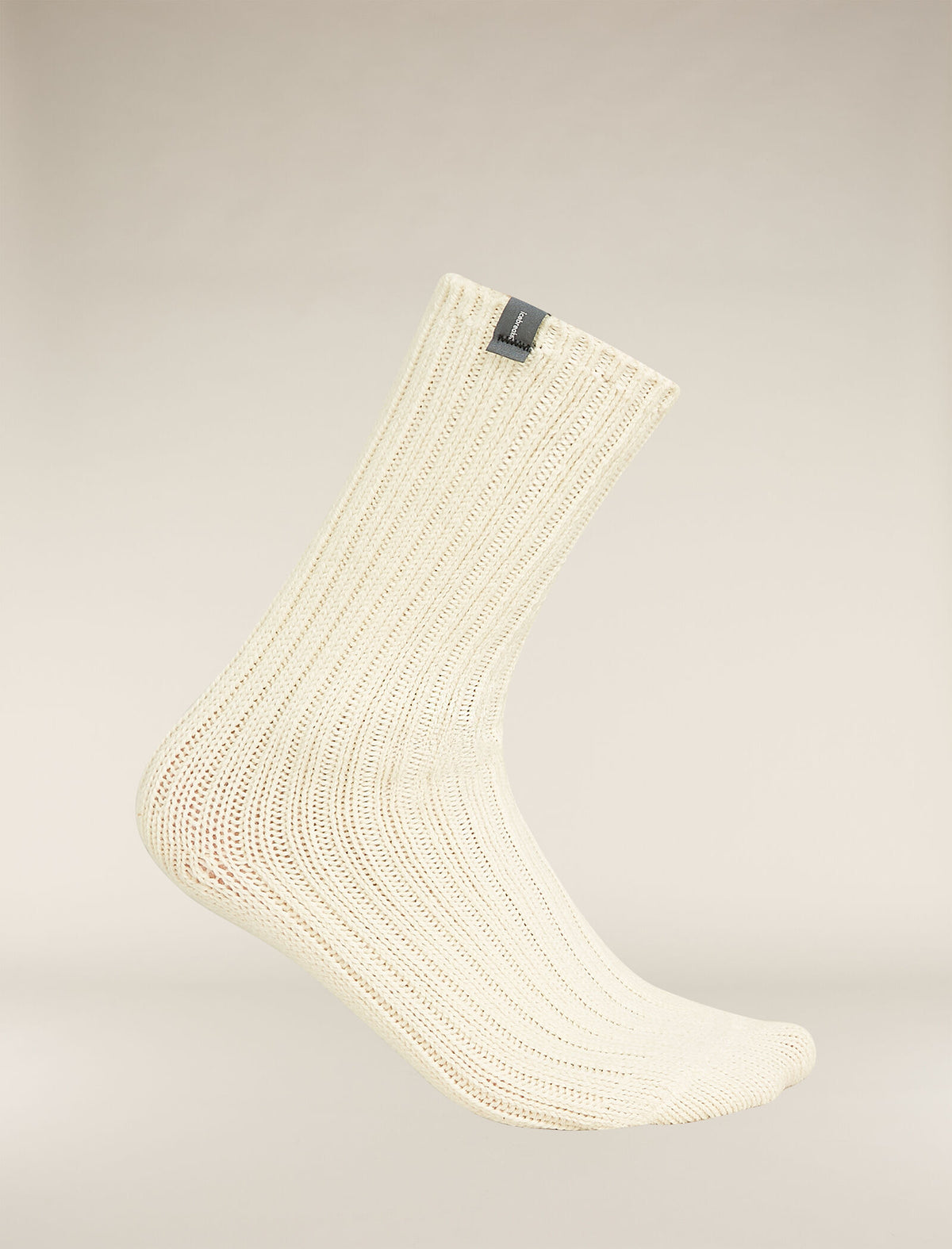 Unisex Merino Ski Lodge Crew Socks Undyed - 7