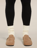 Unisex Merino Ski Lodge Crew Socks Undyed - 6