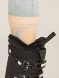 Women's Merino Ski+ Light Over The Calf Socks Sunstone/Moss - 1