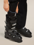Chaussettes Ski+Light Over the Calf en mérinos Femme Black/Dawn - 3