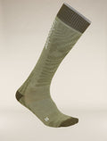 Women's Merino Ski+ Light Over The Calf Socks Mountain Contour Lichen/Loden - 4