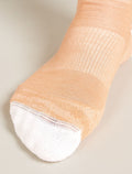 Women's Merino Ski+ Light Over The Calf Socks Mountain Contour Feldspar/Snow - 3