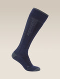 Men's Merino Ski+ Medium Over The Calf Socks Royal Navy/Dawn/Midnight Navy - 1
