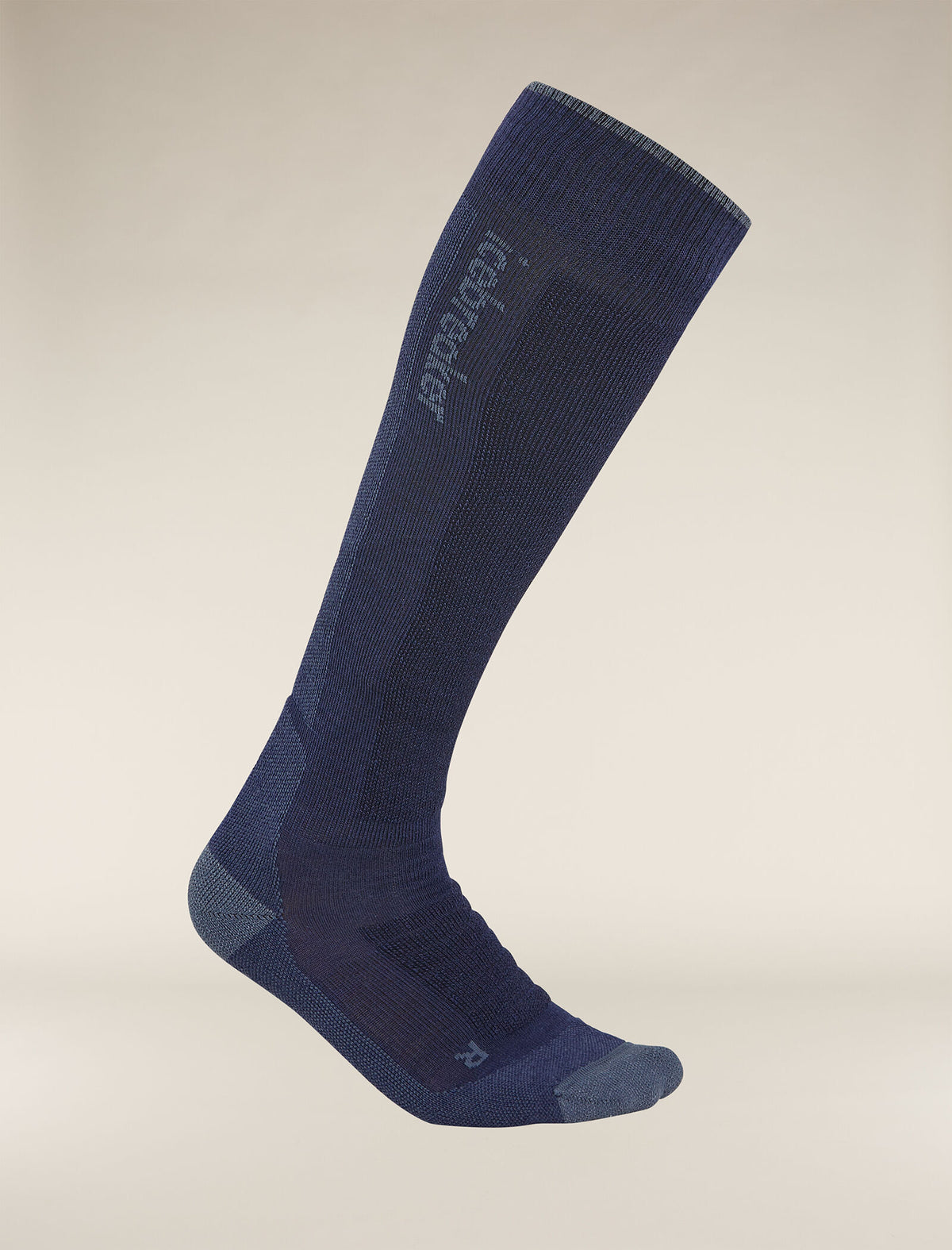 Men's Merino Ski+ Medium Over The Calf Socks Royal Navy/Dawn/Midnight Navy - 5