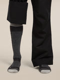 Men's Merino Ski+ Medium Over The Calf Socks Black/Ether/Graphite - 4