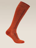 Men's Merino Ski+ Medium Over The Calf Socks Fervid/Agate/Java - 4