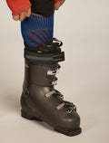 Men's Merino Blend Ski+ Medium Over The Calf Mountain Contour Socks Atlantis/Agate/Fervid - 1
