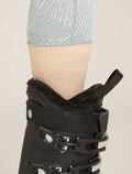 Women's Merino Ski+ Ultralight Over The Calf Socks Sunstone/Moss - 1