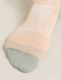 Women's Merino Ski+ Ultralight Over The Calf Socks Sunstone/Moss - 3