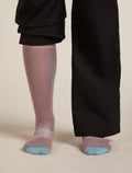 Women's Merino Ski+ Ultralight Over The Calf Socks Summit/Hydro - 3
