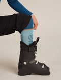 Women's Merino Blend Ski+ Medium Over The Calf Socks Mountain Contour Hydro/Trail - 1