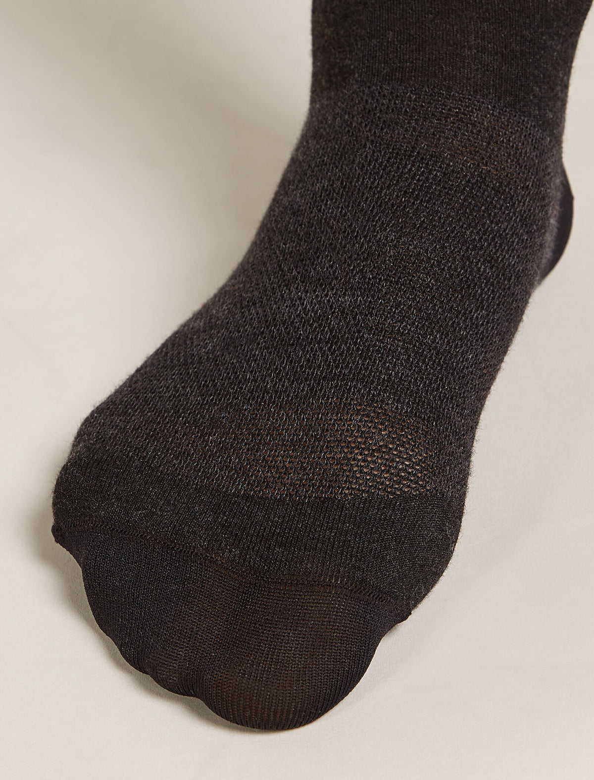 Women's Merino Snow Liner Over The Calf Socks Black/Ether - 3