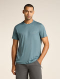 Men's Merino 150 Tech Lite Short Sleeve T-Shirt Single Line Camp Port - 1