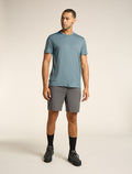 Men's Merino 150 Tech Lite Short Sleeve T-Shirt Single Line Camp Port - 3