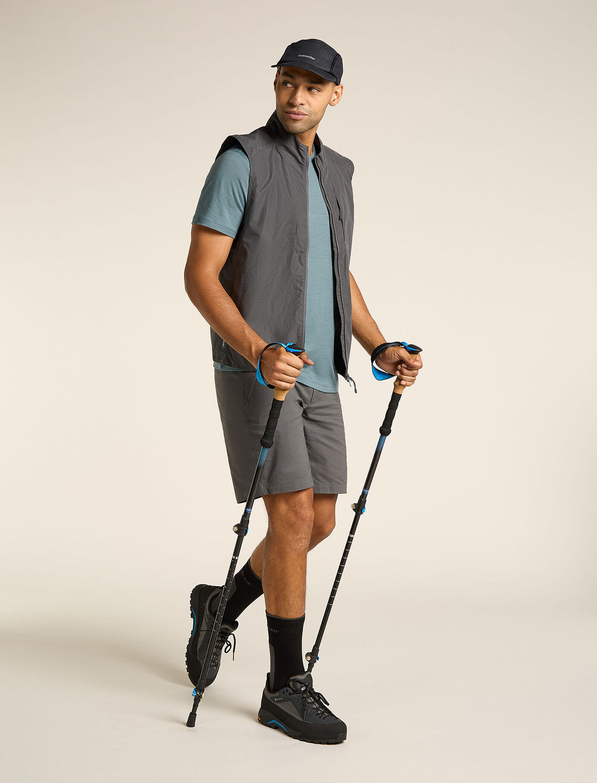Men's Merino 150 Tech Lite Short Sleeve T-Shirt Single Line Camp Port - 4