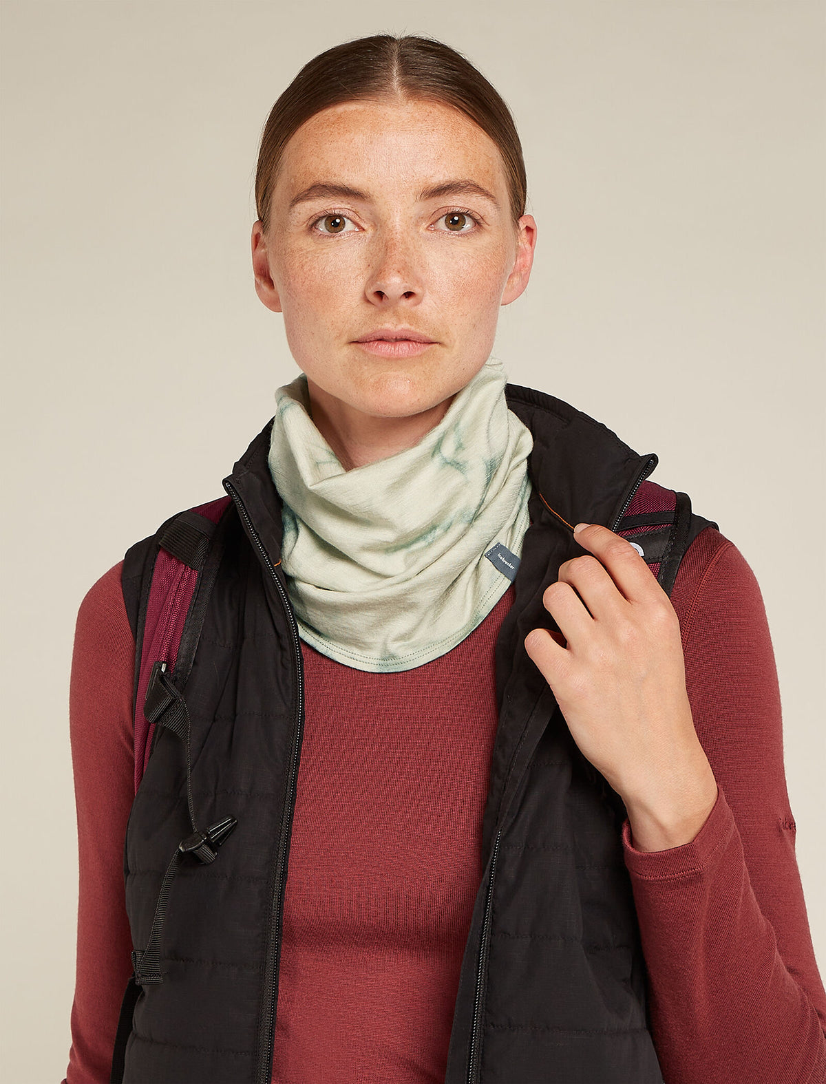 Unisex Merino 200 Flexi Chute Cloud Dye Ashen - 4