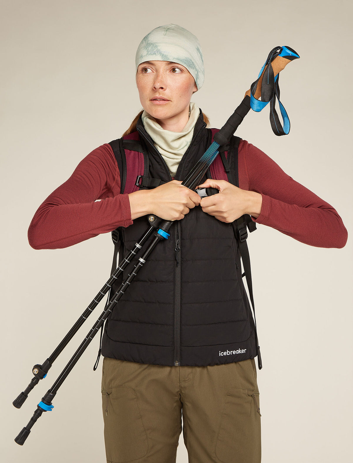 Unisex Merino 200 Oasis Beanie Cloud Dye Ashen - 1