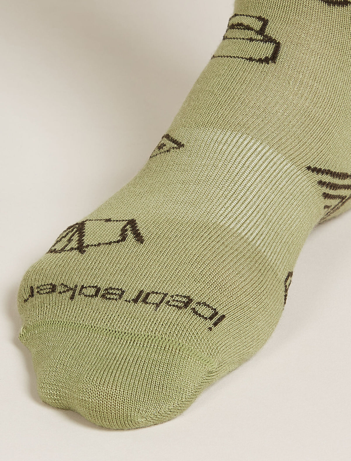 Men's Merino Lifestyle Ultralight Crew Socks Camp Essentials Lichen/Bittersweet - 1
