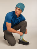 Men's Merino Lifestyle Ultralight Crew Socks Camp Essentials Hydro/Trail - 1