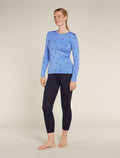 Women's Merino 200 Oasis Long Sleeve Crewe Thermal Top Snow Day Baja - 3