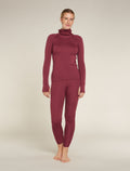 Women's 300 MerinoFine™ Polar Long Sleeve Roll Neck Thermal Top Port - 2