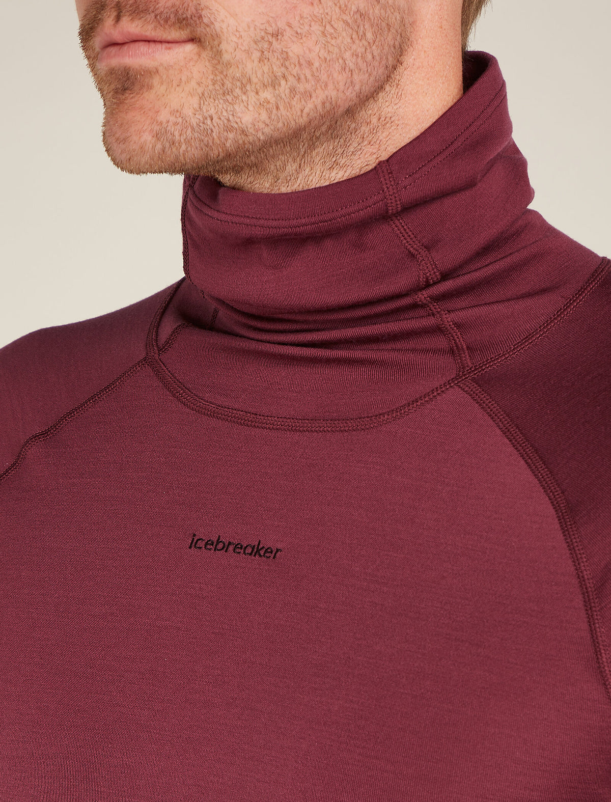 Men's 300 MerinoFine™ Polar Long Sleeve Roll Neck Thermal Top Port - 6