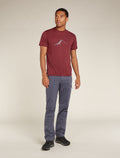 Men's Merino 150 Tech Lite Short Sleeve T-Shirt Southern Constellation Port - 3
