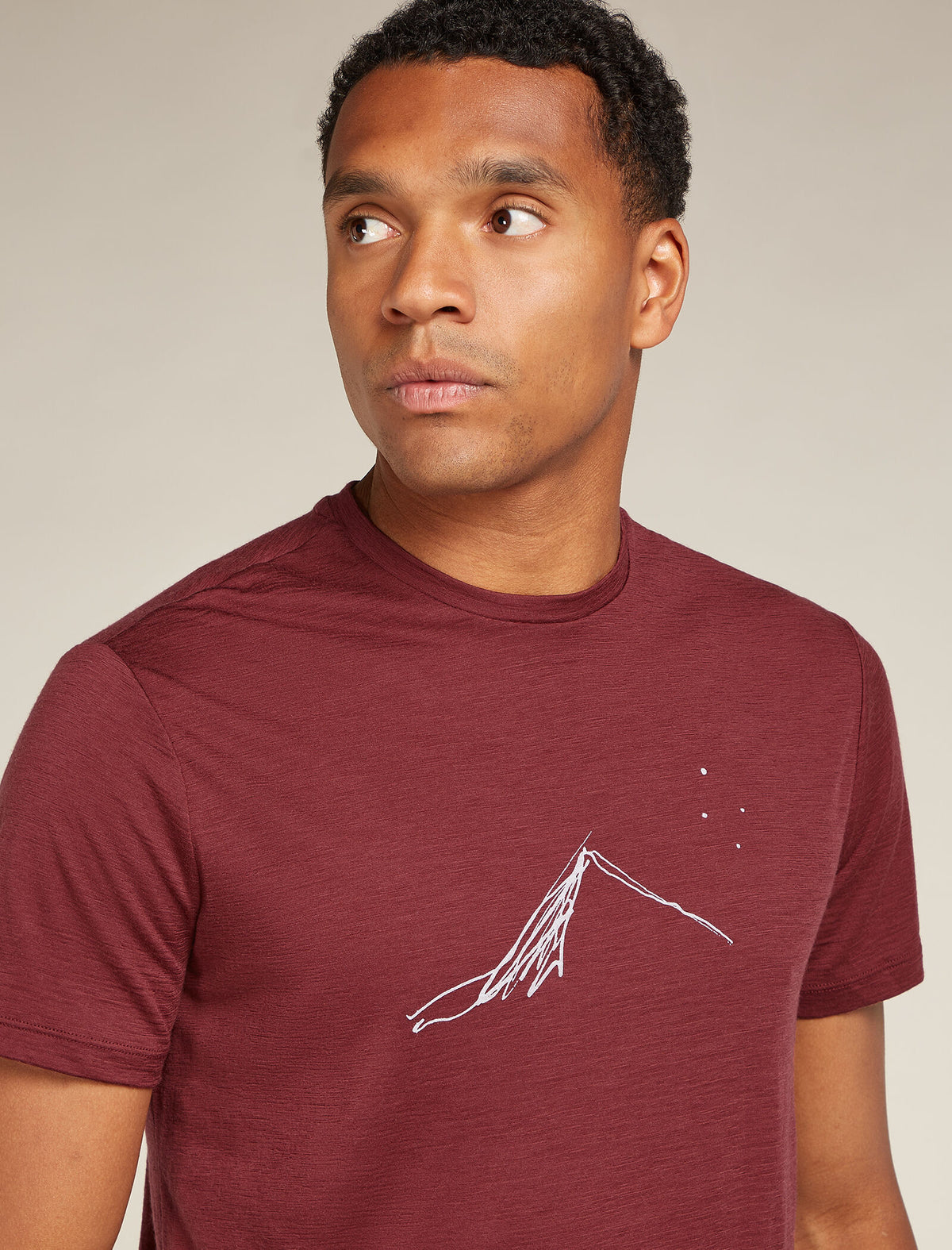 Men's Merino 150 Tech Lite Short Sleeve T-Shirt Southern Constellation Port - 5