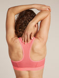 Women's Merino Blend 125 ZoneKnit™ Racerback Bra Acid pink - 5