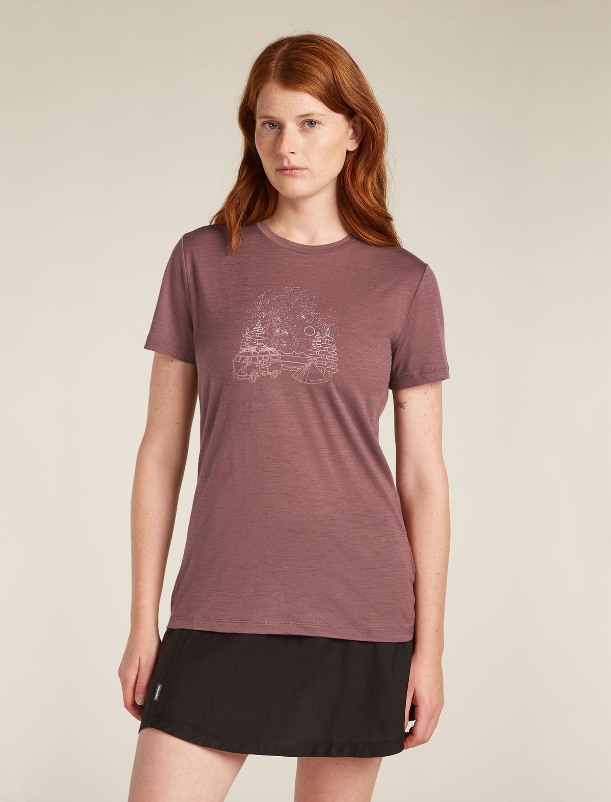 Women's Merino 150 Tech Lite III T-Shirt Van Camp Carob - 1