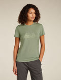 Women's Merino 150 Tech Lite III T-Shirt Van Camp Oil/Black/Silver - 1