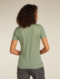 Women's Merino 150 Tech Lite III T-Shirt Van Camp Oil/Black/Silver - 2