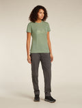 Women's Merino 150 Tech Lite III T-Shirt Van Camp Oil/Black/Silver - 3