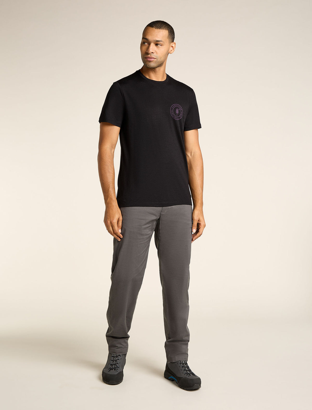 Men's Merino 150 Tech Lite Short Sleeve T-Shirt Hike Naturally  - 3